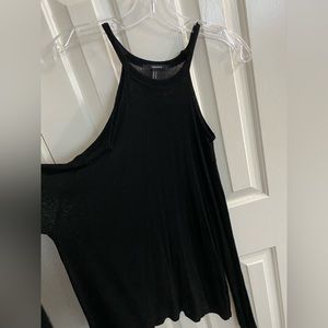 F21 Black Cold Shoulder Top MUST BUNDLE